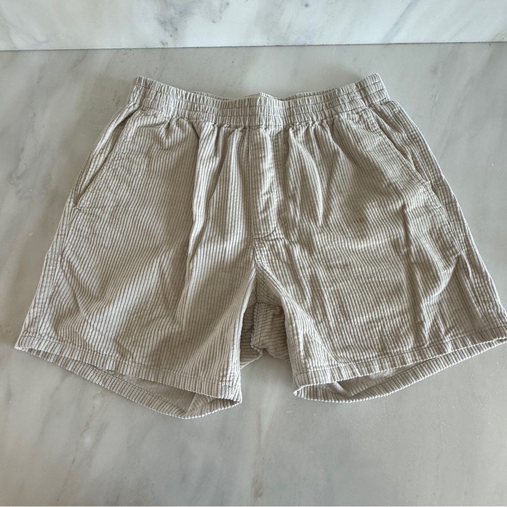 Madewell Beige Super Soft Shorts from Nordstroms